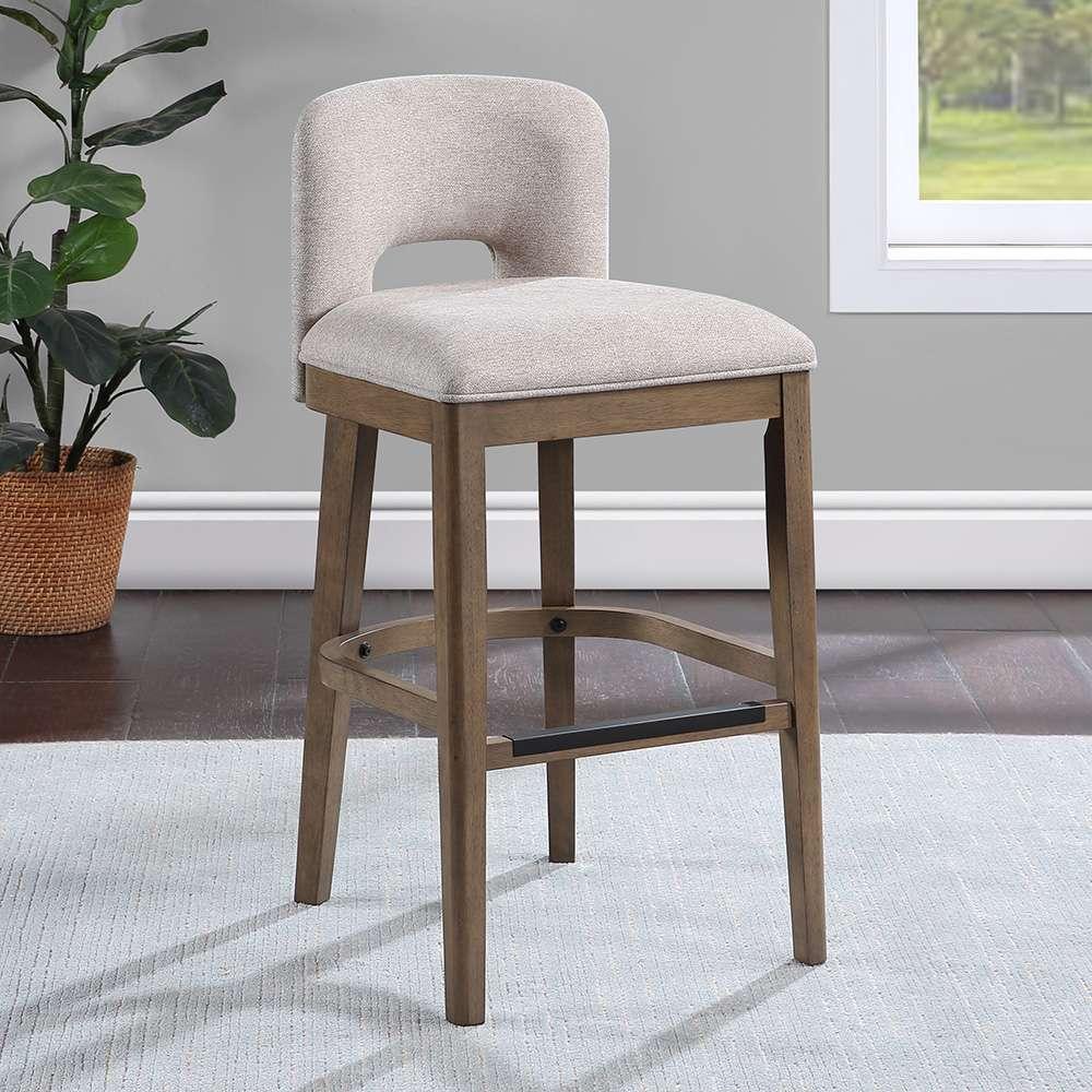 American Woodcrafters - Bistro 30in Stool - Mocha Brown - B2-268-30F veiw 7
