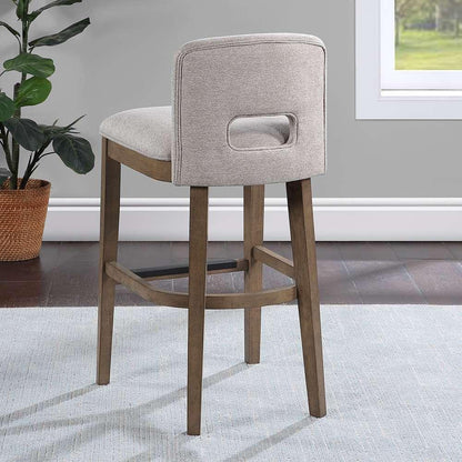 American Woodcrafters - Bistro 30in Stool - Mocha Brown - B2-268-30F veiw 9