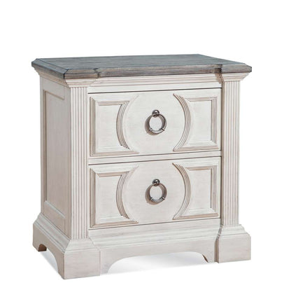 American Woodcrafters - Brighten 2 Drawer Nightstand - 9410-420 veiw 1