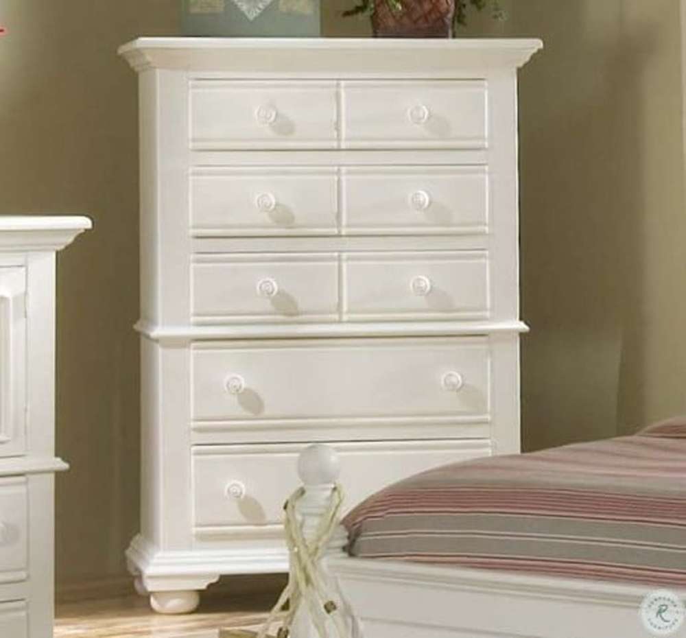 American Woodcrafters - Cottage Traditions 5 Drawer Chest - 6510-150 veiw 2