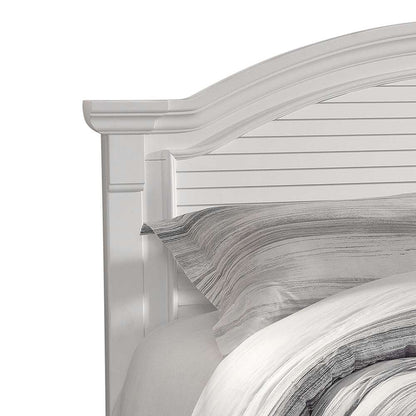 American Woodcrafters - Cottage Traditions Full Bed -White Cottage - 6510-46PAN veiw 2