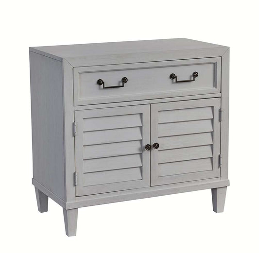American Woodcrafters - Dunescape 2 Door Nightstand - White - 1210-412 view 1