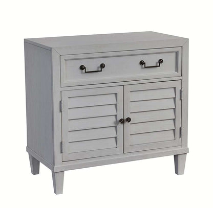 American Woodcrafters - Dunescape 2 Door Nightstand - White - 1210-412 veiw 1
