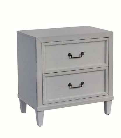 American Woodcrafters - Dunescape 2-Drawer Nightstand - White - 1210-420 view 1