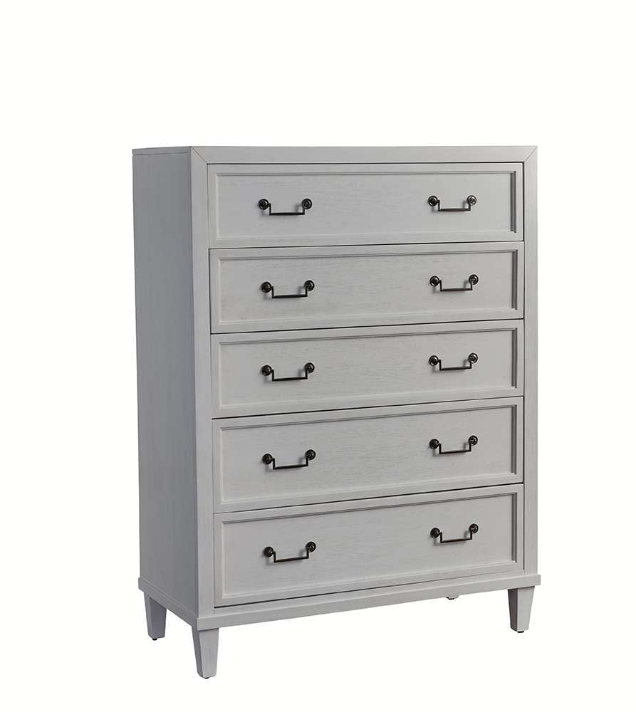 American Woodcrafters - Dunescape 5-Drawer Chest - White - 1210-150 view 1