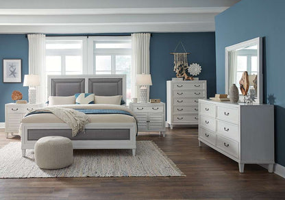 American Woodcrafters - Dunescape Dresser - White - 1210-260 veiw 3