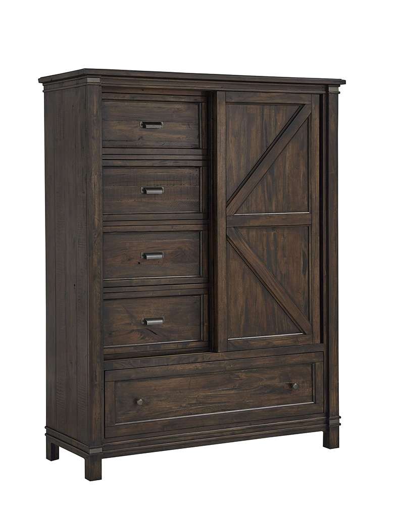 American Woodcrafters - Farmwood Gentlemens Chest - Whiskey Barrell - 6600-151 veiw 3
