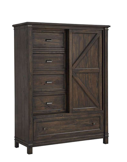 American Woodcrafters - Farmwood Gentlemens Chest - Whiskey Barrell - 6600-151 veiw 3