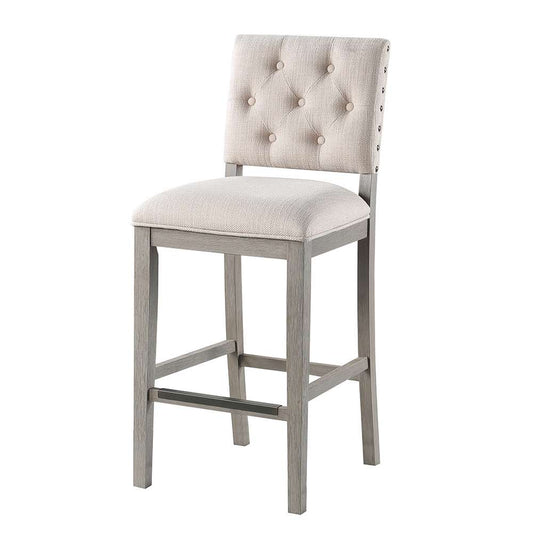 American Woodcrafters - Lancaster 30in Stool - Quarry Grey - B2-305-30F veiw 1