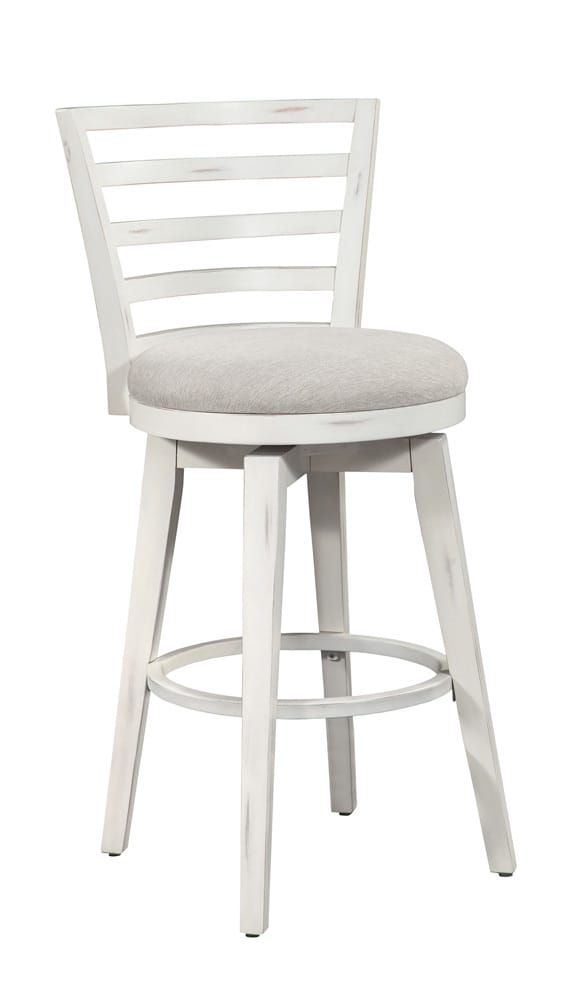 American Woodcrafters - Meadowbrook Bar Height Swivel Stool - Whitewashed - D-2610-350-30F veiw 1