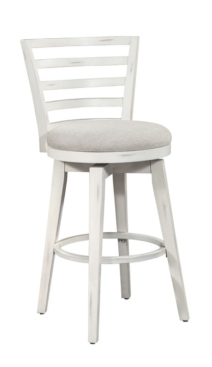 American Woodcrafters - Meadowbrook Bar Height Swivel Stool - Whitewashed - D-2610-350-30F veiw 1