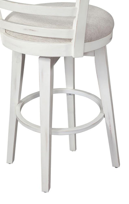 American Woodcrafters - Meadowbrook Bar Height Swivel Stool - Whitewashed - D-2610-350-30F veiw 3