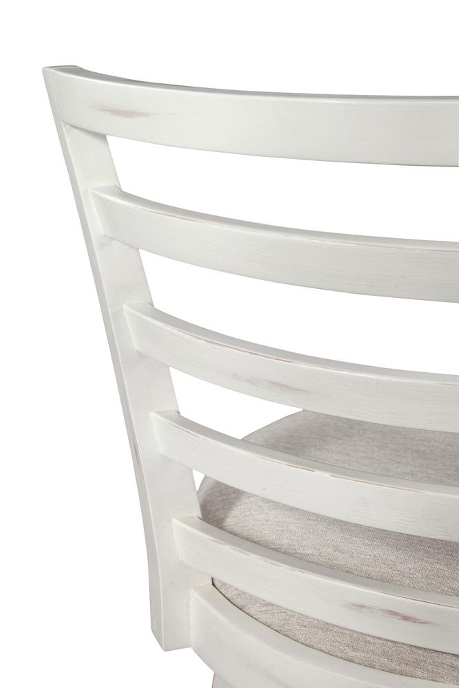 American Woodcrafters - Meadowbrook Bar Height Swivel Stool - Whitewashed - D-2610-350-30F veiw 4