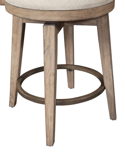 American Woodcrafters - Meadowbrook Counter Height Swivel Stool - Brown - D-2600-349-25F veiw 3