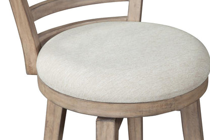 American Woodcrafters - Meadowbrook Counter Height Swivel Stool - Brown - D-2600-349-25F veiw 4