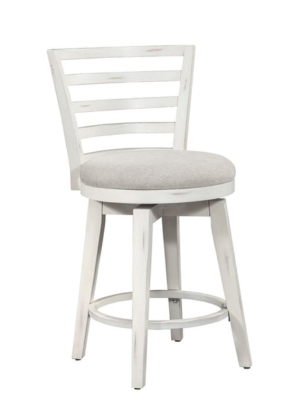 American Woodcrafters - Meadowbrook Counter Height Swivel Stool - Whitewashed - D-2610-350-25F veiw 1