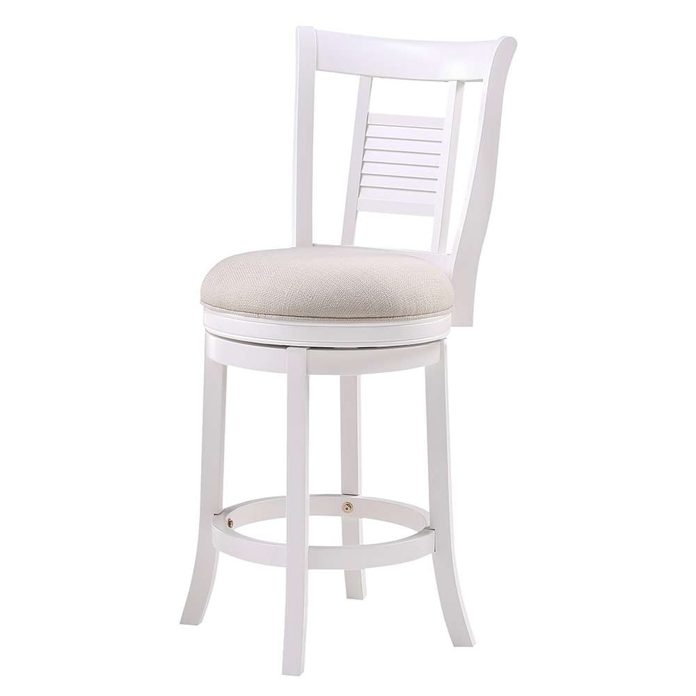 American Woodcrafters - Palmer 26in Swivel Stool - Antique White - B2-303-26F veiw 1
