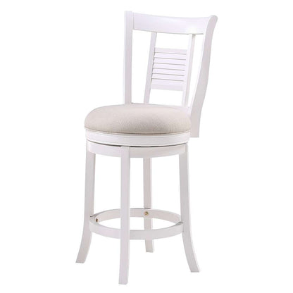 American Woodcrafters - Palmer 26in Swivel Stool - Antique White - B2-303-26F veiw 1