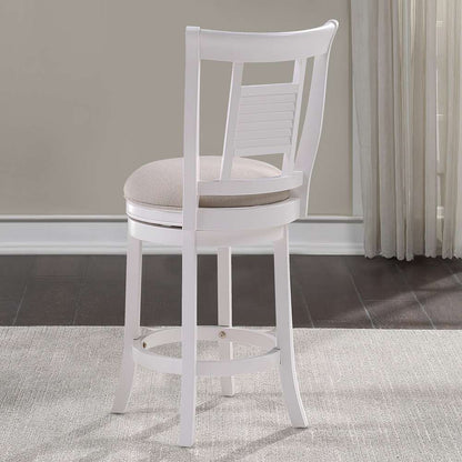 American Woodcrafters - Palmer 26in Swivel Stool - Antique White - B2-303-26F veiw 5