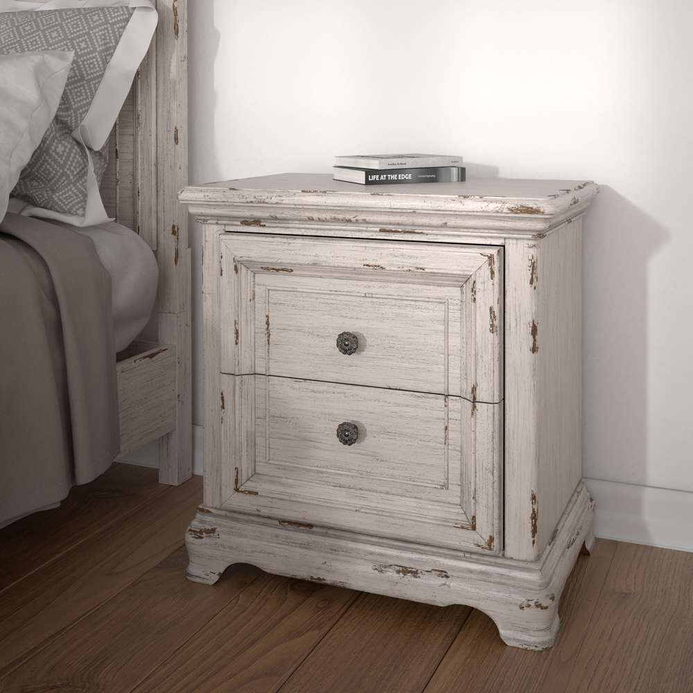 American Woodcrafters - Providence 2 Drawer Nightstand - 1910-420 veiw 2