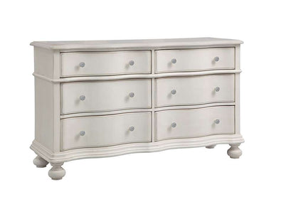 American Woodcrafters - Rodanthe 6-Drawer Dresser - Dove White - 3910-260 veiw 1