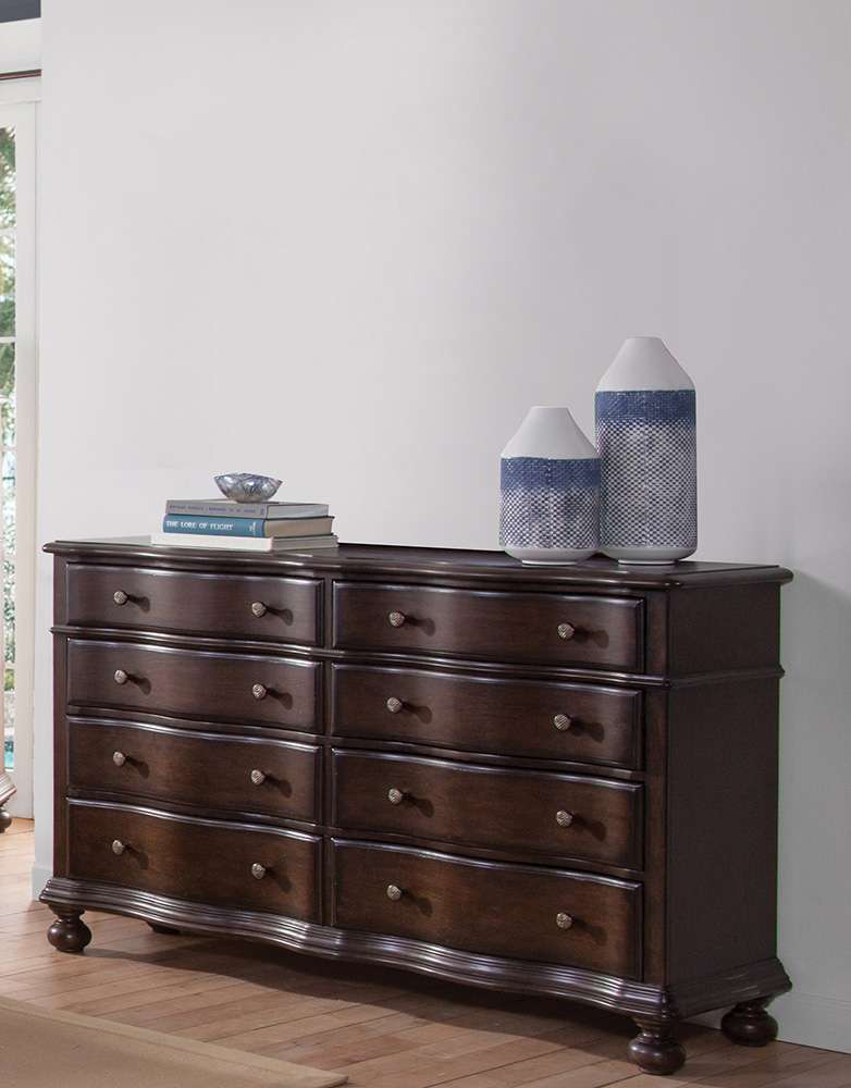 American Woodcrafters - Rodanthe 8-Drawer Dresser - Cherry Brunette - 3900-280 veiw 9