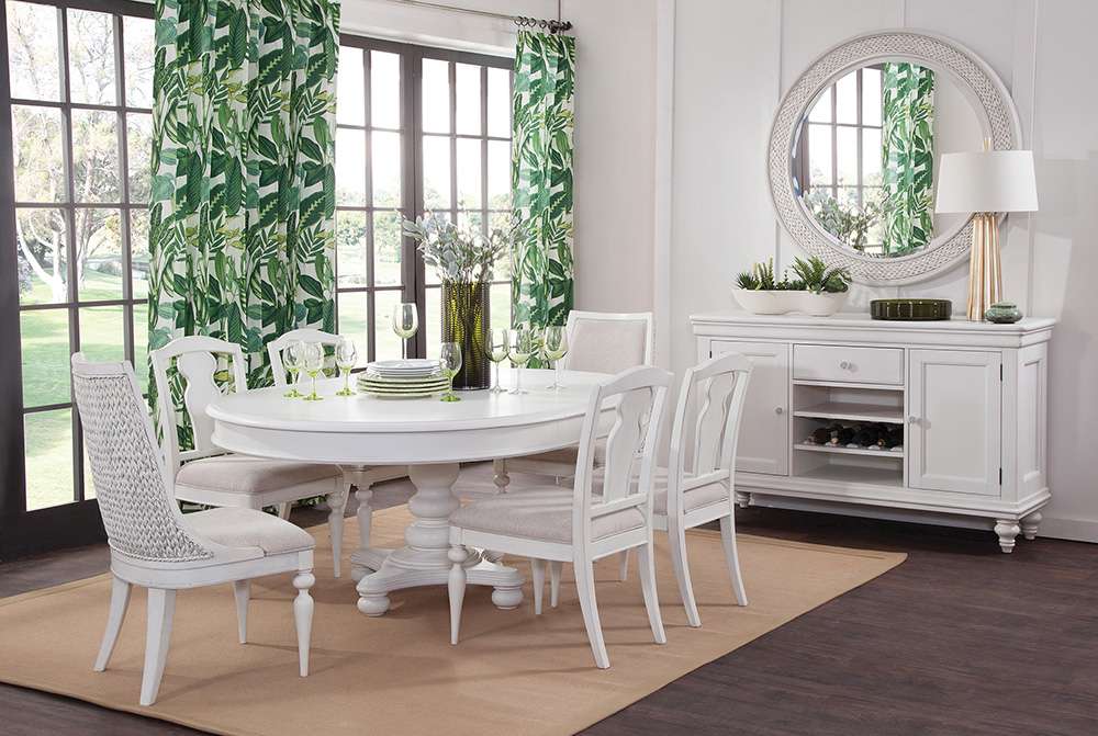 American Woodcrafters - Rodanthe Dining Splat Back Side Chair - Set of 2 - Dove White - D-3910-670 veiw 3
