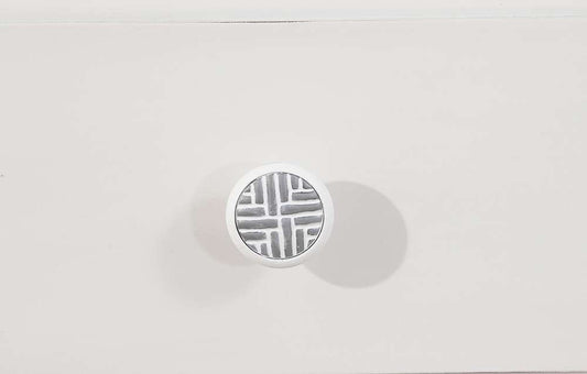 American Woodcrafters - Rodanthe Server - Dove White - D-3910-590 veiw 2