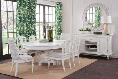 American Woodcrafters - Rodanthe Server - Dove White - D-3910-590 veiw 7