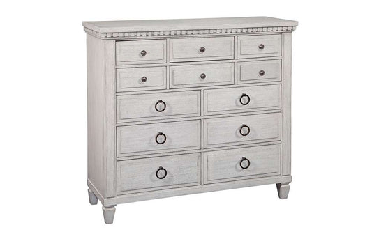 American Woodcrafters - Salter Path Gentlemens Chest - White Grain - 1020-212D veiw 1