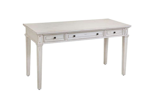American Woodcrafters - Sedona 54in Writing Desk - Cobblestone White - 2410-330 veiw 1