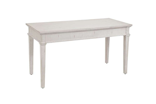 American Woodcrafters - Sedona 54in Writing Desk - Cobblestone White - 2410-330 veiw 2