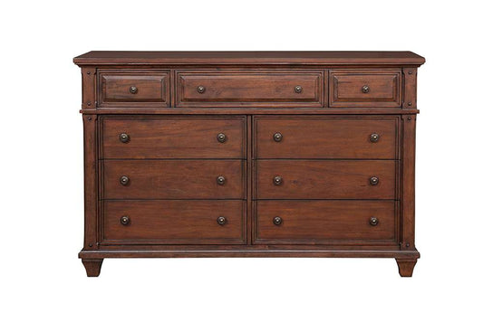 American Woodcrafters - Sedona Dresser - Cinnamon Cherry - 2400-270 veiw 1