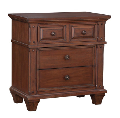 American Woodcrafters - Sedona King 5 Piece Bedroom Set - Cinnamon Cherry - 2400-665PC view 6