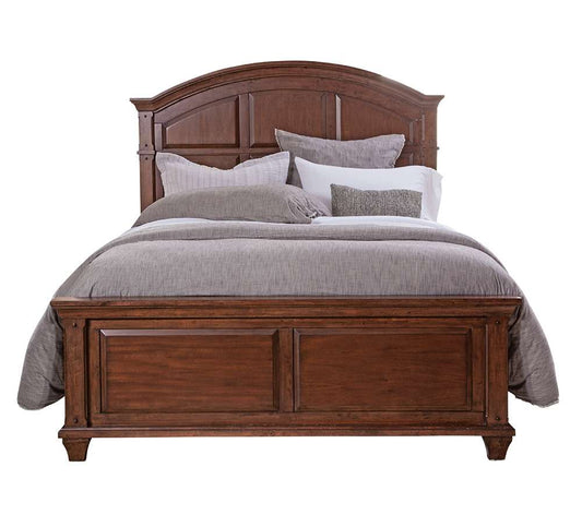 American Woodcrafters - Sedona Queen Bed - Cinnamon Cherry - 2400-50PAN veiw 2
