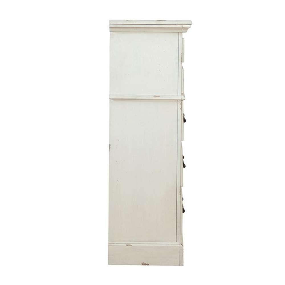 American Woodcrafters - Stonebrook Chest - Distressed Antique White - 7810-150 veiw 2