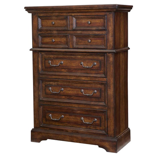 American Woodcrafters - Stonebrook Chest - Tobacco Finish - 7800-150 veiw 1