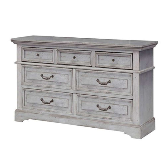 American Woodcrafters - Stonebrook Dresser - Light Distressed Antique Gray - 7820-270 veiw 1