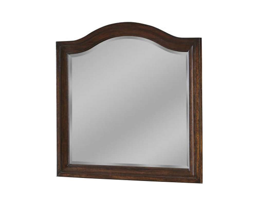 American Woodcrafters - Stonebrook Landscape Mirror - Tobacco Finish - 7800-040 veiw 1