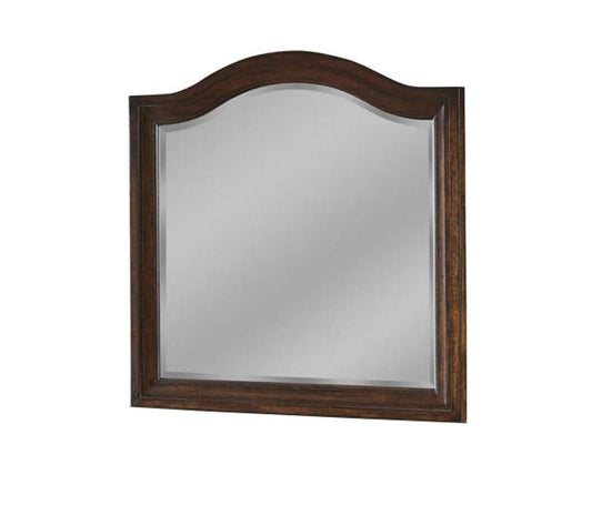 American Woodcrafters - Stonebrook Landscape Mirror - Tobacco Finish - 7800-040 veiw 1