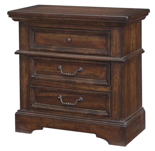 American Woodcrafters - Stonebrook Nightstand - Tobacco Finish - 7800-430 view 1