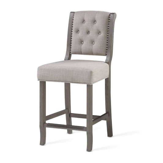 American Woodcrafters - Wood Frame Barstool - Gray Finish - B2-304-26F veiw 1