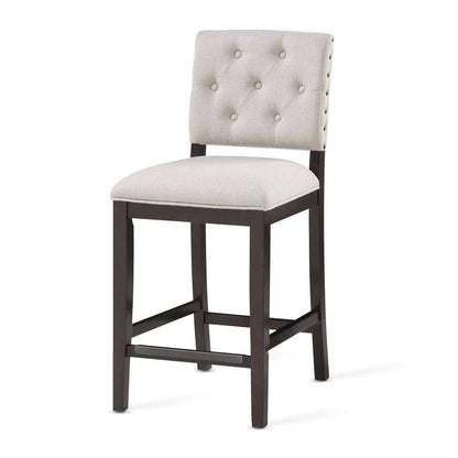 American Woodcrafters - Wood Frame Barstool - Walnut Finish - B2-301-26F veiw 1