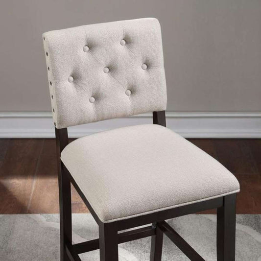 American Woodcrafters - Wood Frame Barstool - Walnut Finish - B2-301-26F veiw 2