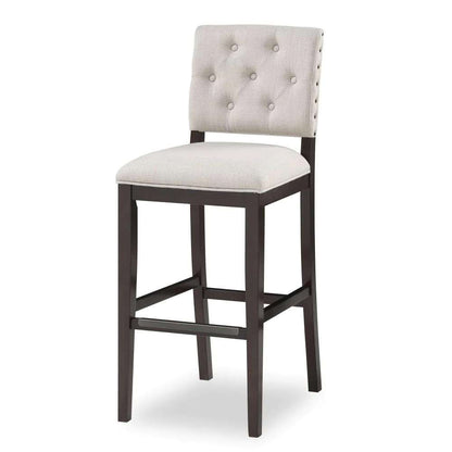 American Woodcrafters - Wood Frame Barstool - Walnut Finish - B2-301-30F veiw 1