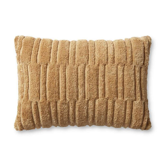 Angela Rose x Loloi - Arabella Wheat 16 x 26 Cover w/Down Pillow - DSETPAR0011WT00PI15 veiw 1
