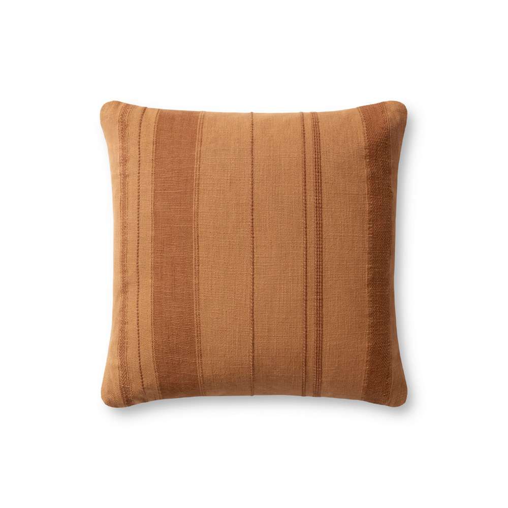 Angela Rose x Loloi - Mia Rust 18 x 18 Cover w/Poly Pillow - PSETPAR0013RU00PIL1 veiw 1