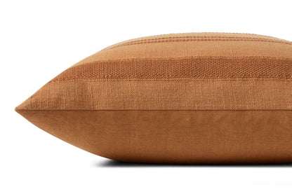 Angela Rose x Loloi - Mia Rust 18 x 18 Cover w/Poly Pillow - PSETPAR0013RU00PIL1 veiw 2