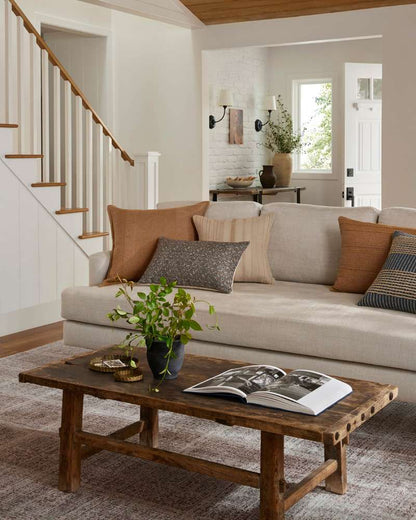 Angela Rose x Loloi - Nadine PAR0020 Terracotta 22 x 22 Cover w/Poly Pillow - PSETPAR0020TC00PIL3 veiw 2