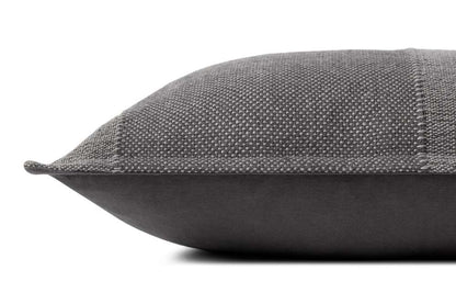 Angela Rose x Loloi - Nadine PAR0021 Slate 13 x 35 Cover w/Down Pillow - DSETPAR0021SL00PI29 veiw 2